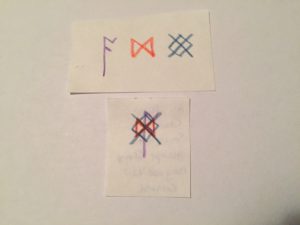 Bindrune for Acceptance: Ac, Dagaz, Gar