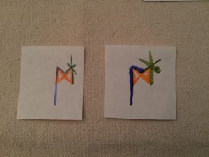 Bind Rune for a Glamour - Ior, Dagaz, Laguz