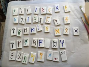 Finished Runes in Daylight
