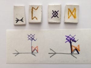 Leaving it Up to the Gods, Variation #2: Wan, Perthro, Gar, Dagaz