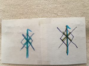 Bindrune of Gar, Ior, and Laguz