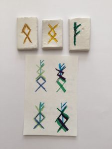 Bindrune for Prosperity and Material Increase - Othala Inguz Fehu