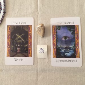 Fenrir/Devil; Gar (Odin); Jormundgand/World