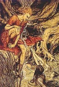 Loki by Arthur Rackham
