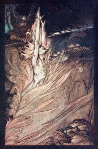 Loki, by Arthur Rackham
