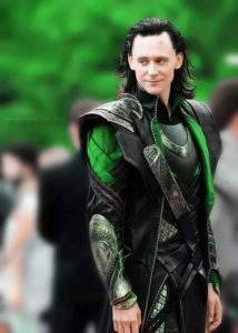 MCU Loki as played by Tom Hiddleston