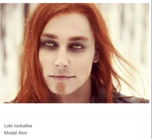 Loki Look-Alike. Model: Alvir