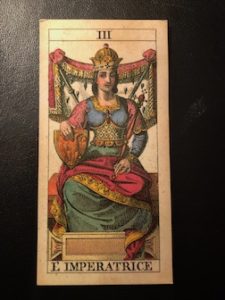 A miniature of the Empress card