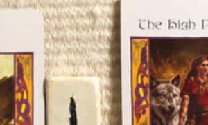 A teaser screenshot of this week’s Insight from the Oracles, with just a hint of the cards and runes showing.