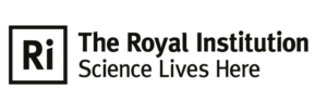 A square with the letters R and i in it. The words "The Royal Institute" are to the right of the square, and below them is the phrase "Science Lives Here".