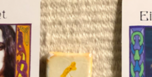 A teaser screenshot of this week’s Insight from the Oracles, with just a hint of the cards and runes showing.