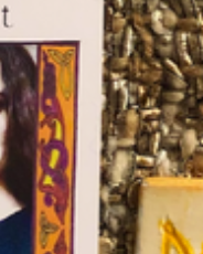 A teaser screenshot of this week’s Insight from the Oracles, with just a hint of the cards and runes showing