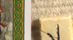 teaser screenshot of this week’s Insight from the Oracles, with just a hint of the cards and runes showing.