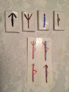 Defense - Isa Algiz Thurisaz or Isa Teiwaz Thurisaz 